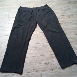 Eddie Bauer heathered dark gray pants 🩶 women's size XL